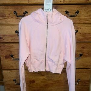 Lululemon Scuba Full-Zip Cropped Hoodie